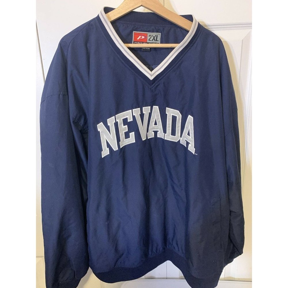 Vintage Nevada Pro Player Pullover Men’s Sz 2XL Blue‎
